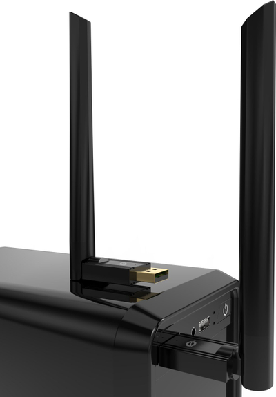 Adapter i brendshëm interneti dhe Bluetooth Conceptronic ABBY17B, 3 Mbit/s, USB, i zi