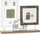 Kornizë fotografish Giftdecor Double Clamp, dru MDF, kafe edhe e zezë