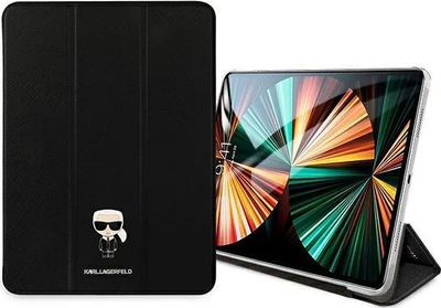 Mbulesë tablet Karl Lagerfeld KLFC11OKMK për iPad Pro 11\" 2021, tip libër, e zezë