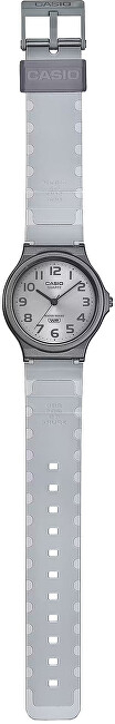 Orë dore për femra Casio MQ-24S-8BEF, e hirtë