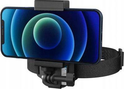Rrip koke me kapëse kapelë TELESIN, për GoPro Hero 13 12 11 10 9 8 Insta360 DJI Osmo Action, i zi