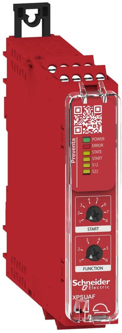 Реле за сигурност Schneider Electric XPSUAF13AP, 24V DC AC, ЛЕД показувач