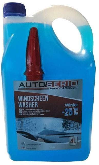 Lëng xhami dimëror Autoserio Windscreen Washer, -25°C, 4L, blu