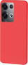 Këllëf telefoni Oppo Reno 8 Pro, matte, TPU silikon, i kuq