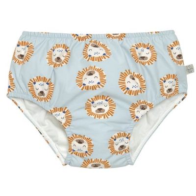 Pelenë noti Lässig Swim Diaper Lion, madhësia 62/68, blu e çelët