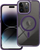 Kuti silikoni Color Edge për iPhone 16 Pro, MagSafe, transparente