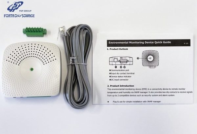 Modul për monitorim mjedisi FSP MPF0000500GP, SNMP RS-232, 12V DC, i bardhë