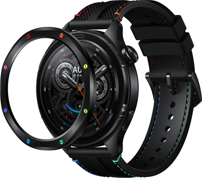 Orë smart Xiaomi Watch S4 Rainbow, e zezë
