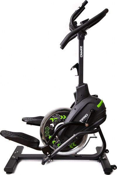 Stepper eliptik magnetik Zipro Burn, kompjuter trajnimi, i zi