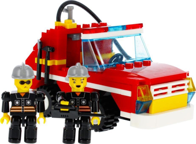 Сет за градење Alle Blox Firefighters, 140 парчиња, за деца 6+