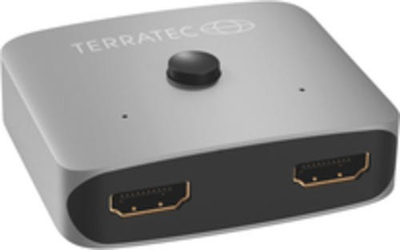 Ndarës HDMI Terratec Connect H1, 2 porta, matriks, gri