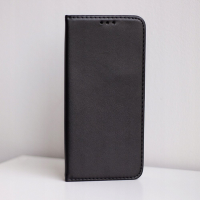 Këllëf telefoni TelForceOne Setty Smart Magnetic, flip me magnet, funksion stand, i zi