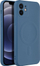 Футрола силиконска Mag Cover за iPhone 12, MagSafe, сина
