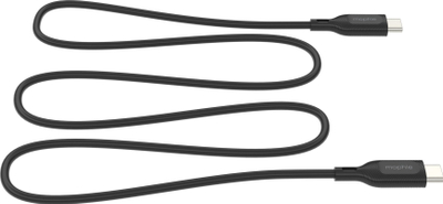 Kabllo USB Zagg USB-C në USB-C, 1 m, e zezë