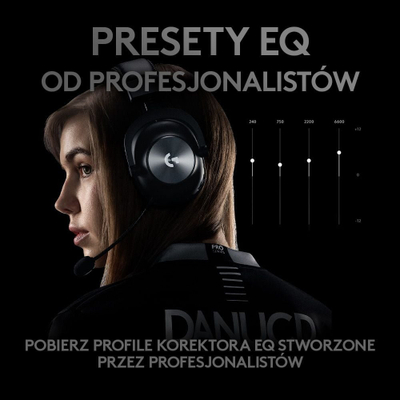 Set gaming Logitech G Pro X Lightspeed, kufje wireless, maus G Pro X Superlight 2, i zi