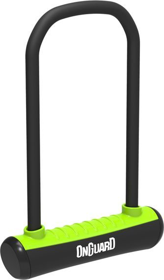 Dry biçiklete OnGuard U-Lock Neon Mini, 90 x 140 mm, i gjelbër