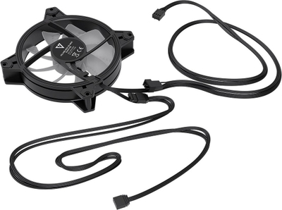 Вентилатор ARGB 120mm, 3 пин, црн