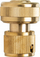 Брз градинарски конектор Richmann C0283, 3/4", со стоп вентил, бронза