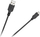 Kabllo USB Cabletech KPO3962, USB në micro USB, 0.2m, e zezë
