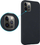 Kuti silikoni Eco për iPhone 13 Pro, TPU që shkrihet natyrshëm, antishok, e zezë