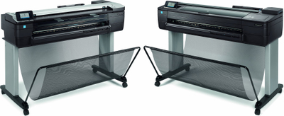 Plotter HP DesignJet T830 24", A1, multifunksional, gri