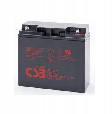 Bateri gël CSB GP12170 B1, 12V, 17Ah, gri