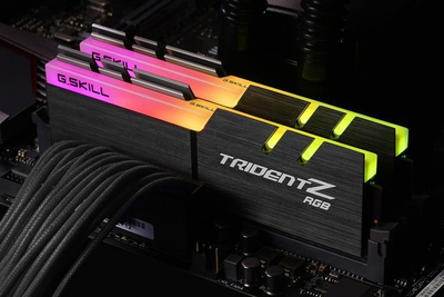 Memorie G.Skill Trident Z RGB, DDR4, 32 GB, 3200 MHz, CL16, F4-3200C16D-32GTZR