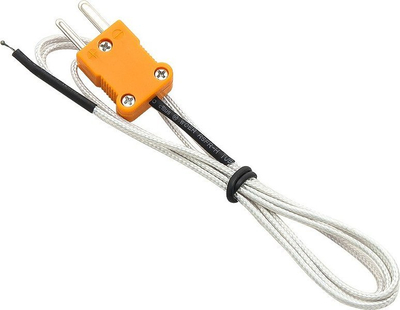 Sondë temperature UNI-T TP-01, termoelement tipi K, -50°C deri 250°C, portokalli