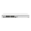 Ruter rrjeti Mikrotik CCR2004-16G-2S+, 16 porta Gigabit Ethernet, 2 porta 10G SFP+, i bardhë
