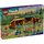 Lodra konstruktore LEGO Friends 42624 Adventure Camp Cozy Cabins, set ndërtimi kampingu, me figurina