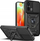 Kapak telefoni Tech-Protect Camshield Pro për Xiaomi Redmi 12C, me unazë 360°, i zi