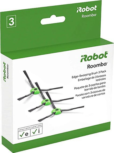 Set furça anësore iRobot Roomba, 3 copë, origjinale, jeshile me të zezë