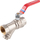 Valvë topore F-Power KFPZF3, 1 inç, me filtrin e integruar, e kuqe