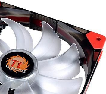 Ftohës Thermaltake Luna 14 LED, 140 mm, i kuq