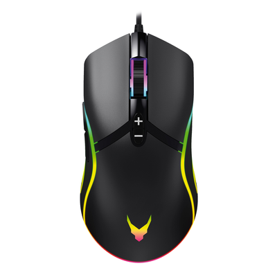 Maus gaming Varr VGMB03, 7D 6400DPI, RGB, i zi