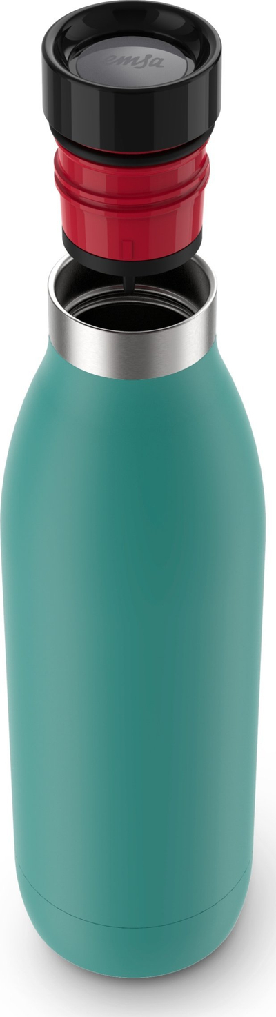 Shishe termike Emsa Bludrop Color, çelik inox, 24 orë mbajtje e ftohtë, shumëngjyrëshe