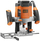 Frezë druri Black&amp;Decker KW1200EKA, 1200W, me 6 freza në set, portokalli me të zezë
