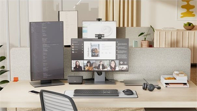 Веб-камера Logitech MX Brio 705, 4K, за бизнис, графит сива