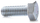 Vida gjashtëkëndore DIN933 M6x16 ZN, set 40 copë, e galvanizuar