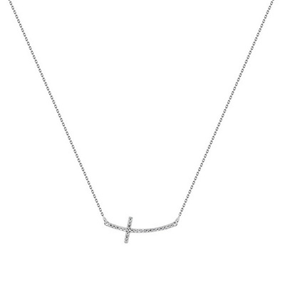 Qafore Brilio Silver Cross NCL22W