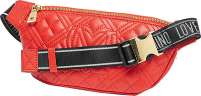 Çantë beli Love Moschino mMC0170, e kuqe
