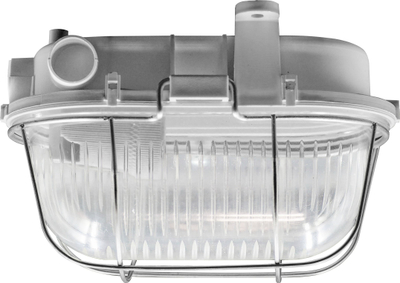 Dritë teknike Orno Channel Oval, 40W, E27 IP44, gri