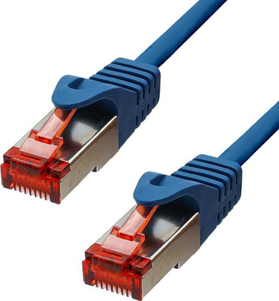 Kabllo rrjeti ProXtend CAT6 F UTP, 3m, blu