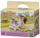 Karrocë lodër dyshe Epoch Sylvanian Families Double Stroller 2920, për bebe lodër, shumëngjyrëshe