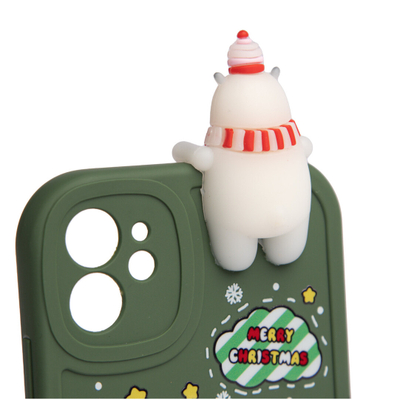 Fotroll për telefon IP11 TECH TIME Christmas Edition Green Toy