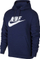 Duks për meshkuj Nike Nsw Club(BV2973-410), XL, i kaltër i errët