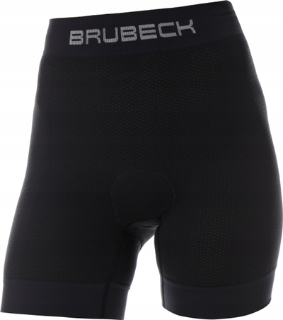 Боксерки за велосипедизам Brubeck BX11410, дишлив материјал, големина L, црни