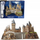 Set ndërtimi 4D Build Harry Potter Hogwarts Castle, kështjellë dekorative, shumëngjyrësh