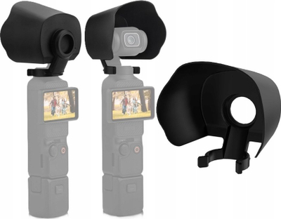 Kapak dielli Puluz PU895B për lente, për kamerë DJI OSMO Pocket 3, i zi
