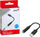 Adapter audio Genius ACC-C100, USB-C në 3.5mm, stereo, i zi